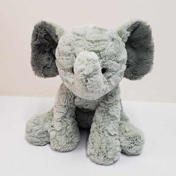 Gund Other - Gund Cozys Elephant Green Gray 6058948 Stuffed Animal Plush